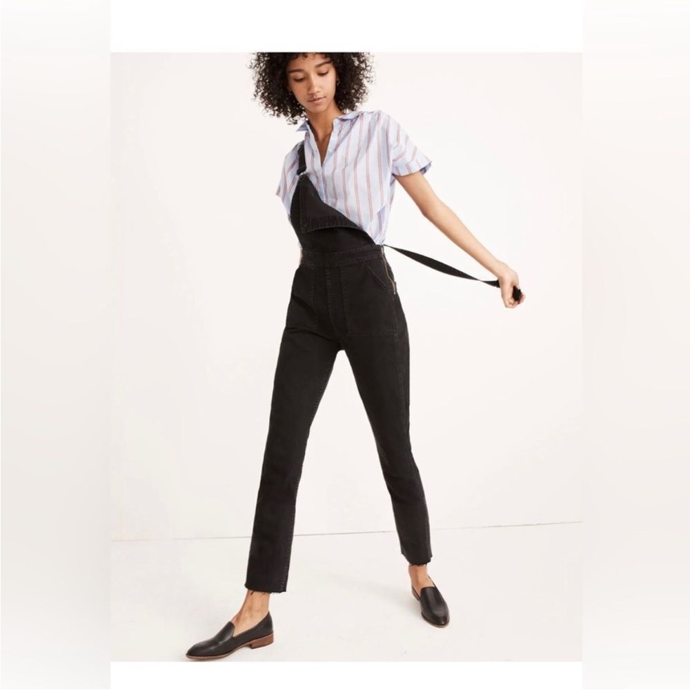 Madewell Skinny Overalls in Lunar Wash women’s size S